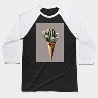 Cactus Ice Cream Baseball T-Shirt